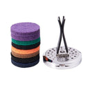 Office&Car Perfume Essential Oil Diffuser Locket With Vent Clip Aromatherap Y8E9