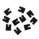 100pcs 2.54mm Jumper Cap Mini Jumper Short Circuit Cap Connection 2.54mm BX