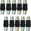 6 Pin Way Car Waterproof Electrical Connector Plug with Wire AWG 5 Pairs