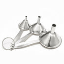 Stainless Steel Wide Mouth Wine Oil Honey Funnel Liquid Strainer Filter