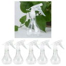 5 Pieces Clear Liquid Spray Bottle Pump Dispenser Hair Dressing Pet Wash