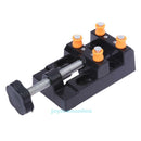 New Adjustable Bench Table Vise Jewelry Watch Repair Tool Kits Watchmaker Walnut