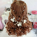 Wedding Bridal Flower Girl Flower Headband Hair Band Headpiece Accessories U7K0.
