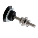 Vehicle Quick Release Latch Hood Pins Lock Retaining Ring 55mm Black