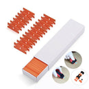 3X(100Pcs Double Edged Blade Auto Glass Cleaning Razor Scraper Foil Film Wr