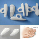 2pcs 1Pair Soft Silicone Gel Toe Straightener Hammer Claw-like Mallet Toe Aid
