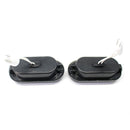 2PCS Dynamic L R Smoked LED Side Marker Lights Lens Fender For VW Bora Golf 4