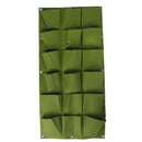 2Pcs Pocket Garden Plant Wall Hanging Grow Bag Sack 72 Pockets and 18 Pocket