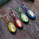 Portable Super Mini COB Light LED Flashlight Key Ring Torch 3-Modes Keychain