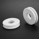 16Pcs Durable White Winding Board Fishing Line Wire Shaft Bobbin Spools Tac R5T4