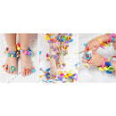 300pcs DIY Jewelry Kids  Beads Snap Together Children Fun Fashion Kit