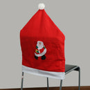 2020 Christmas Decoration Chair Covers Dining Seat Santa Claus Home Party New