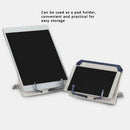 Folding Tabletop Music Stand Portable Piano Book Music Score Holder (White) A