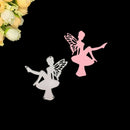 Sitting angel cutting dies stencil scrapbook album paper embossing craft  Z