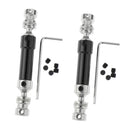 2x Aluminum Universal Drive Shaft for WLTOYS 12428 12423 Upgrade Parts