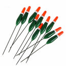 Leo 10Ps/Bag Fishing Floats Bobbers Paulownia Wood Float Wooden Set Buoy Bo K6Y3