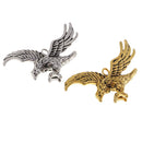 Fashion Eagle Pendants Design Necklace Gifts Jewelry Crafts Decorations 2pcs