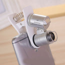 60X Magnifying Universal Mobile Phone  Lens With Clip