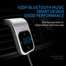 Wireless In-Car Bluetooth FM Transmitter MP3 Radio Adapter Car Kit 2 USB Charger