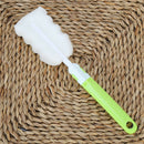 2X Baby Bottle Cleaning Sponge Brush For Glass Milk Bottle Cup Washing Br3C