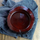 Small Wooden Cigarette Ashtray Portable Ash Tray Business houshold Gifts