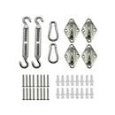 Stainless Steel Sun Fixing Fittings Sail Shade Kits Awning Canopy Tools EUQ
