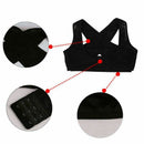 Ladies Women Adjustable Shoulder Back Posture Corrector Chest Brace Support