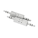 2x 3.5mm Stereo Male Female Connector Audio Headphone Adapter Jack Coupler