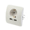 10A Charging Panel Household USB Port Wall Socket EU Plug Electric Socket