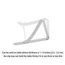 Tablecloth Clips 18 Packs Picnic Table Clips Flexible Stainless Steel Table E1X9