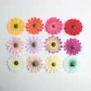 20pcs/Set Artificial Gerbera Daisy Silk Flower Heads Wedding Party DIY Decor