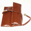 Korean Style Makeup Cosmetic Retro PU Leather Pen Pouch Pencil Bag T7P7. A1 B6K0