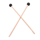 1 Pair Marimba Mallet Vibraphone Glockenspiel Beaters Rods Percussion Instrument