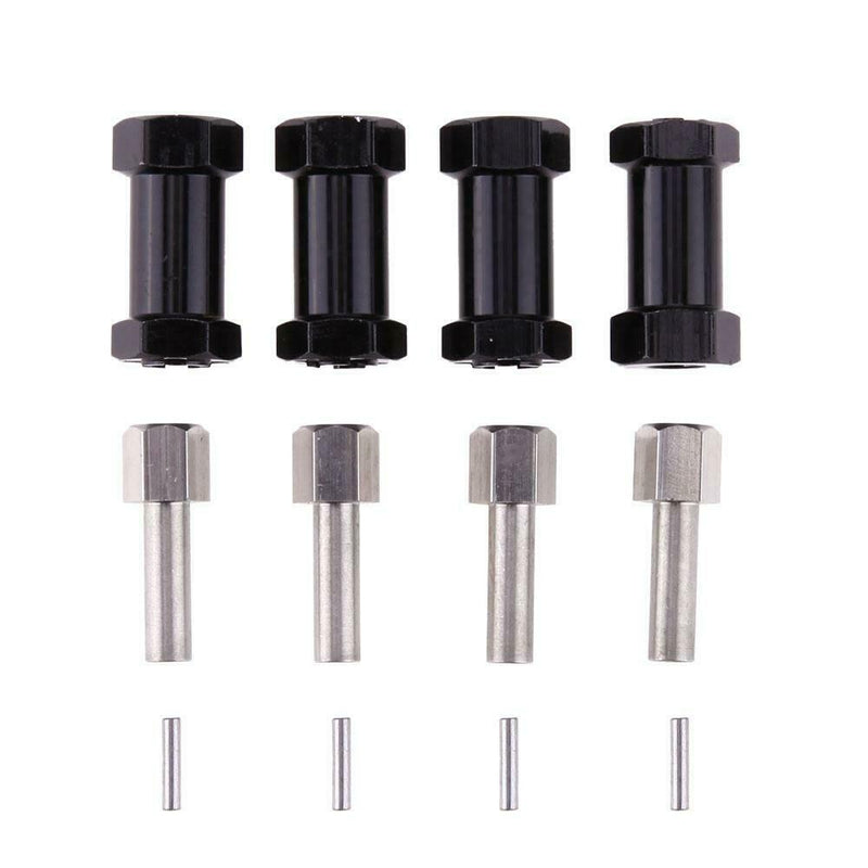 Wheel Hex Hub 25mm Extension Adaptor Longer Combiner Coupler for 1/10 RC A