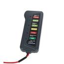 Grey Plastic 12V Vehicle Car Auto Battery Tester FAI