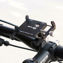 Aluminum Bicycle Handlebar Phone Holder Bracket for 3.5-6.2in Smartphone(A)