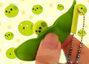 Fun Beans  Toys Keychain Pendants Anti Stress Ball Squeeze Funny Gadgets