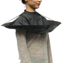 DIY Hair Cutting Cape Hairdressing Umbrella Cloak Salon Barber Black 60cm