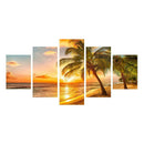 5D Diamond Embroidery Coconut Tree DIY Painting Craft Kit Set Home Decor