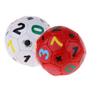 2Pcs PU Mini Official Size 2 Kids Football Soccer Ball for Unisex Boys Girls