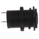1 Pcs Waterproof 12V Car Black Socket USB Charger Power Adapter Outlet ME