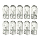 T10 501 W5W Car Auto Interior Side Lights Dashboard Dash Panel Gauge Bulbs x10