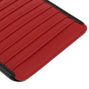 Auto Car Sun Visor 9 CD DVD Disk Card Case Storage Holder Pen Clip Bag Red