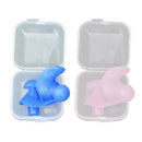 1 Pair Waterproof Swimming Professional Silicone Swim Earplugs Soft Anti-No