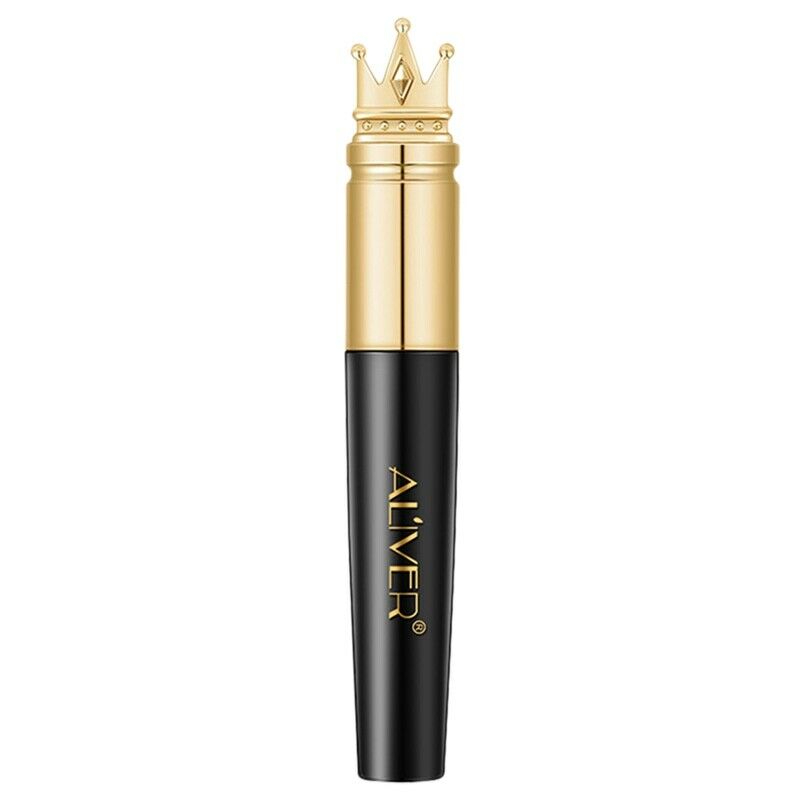 Aliver Crown Head 4D Mascara Long Thick Curling Waterproof Not Blooming Enc A1E9