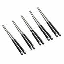 5 Pairs Chopsticks Set Kitchen 304 Stainless Steel Reusable Travel Chop sti