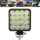 Square 48W LED Work Light 12V 24V Off Road Flood Spot Truck New Lamp For Ca X8N3