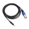 3 meters 3.5mm Stereo Jack Plug To 3 Pin XLR Male Cable Microphone Audio Re