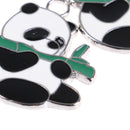 5pcs DIY Cute Panda Enamel Charms Pendants Make Jewlery AccessoryOZ