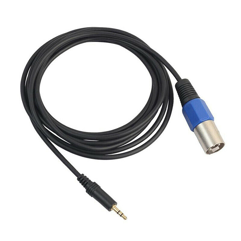 3 meters 3.5mm Stereo Jack Plug To 3 Pin XLR Male Cable Microphone Audio Re
